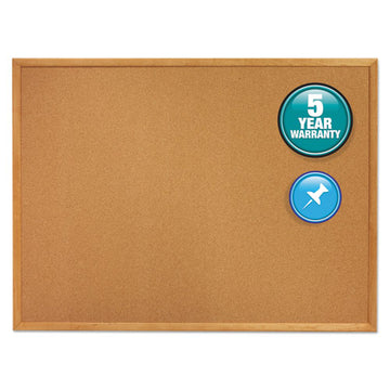 Quartet® Classic Series Cork Bulletin Board, 96 X 48, Oak Finish Frame freeshipping - TVN Wholesale
